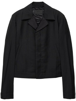 Prada: Пиджаки из шерсти 