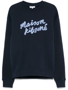 Maison Kitsuné: Синяя толстовка 