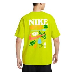 Nike: Зелёная футболка  NSW