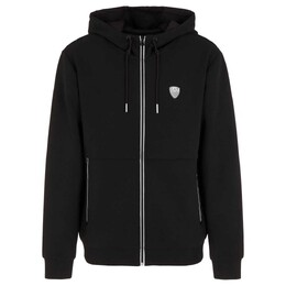 EA7 Emporio Armani: Чёрная толстовка 