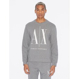 Armani Exchange: Серая толстовка 