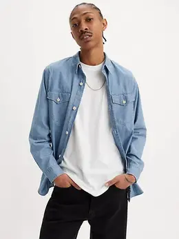 Levi's: Рубашка свободного кроя 