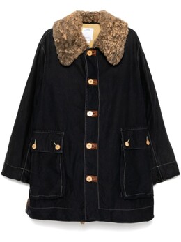 Visvim: Чёрное пальто 