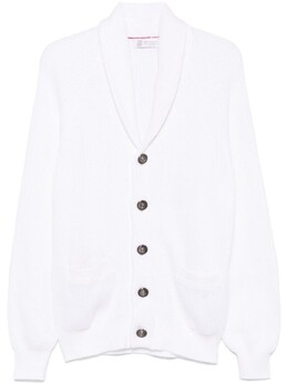 Brunello Cucinelli: Белый кардиган 