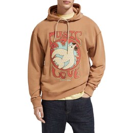 Scotch & Soda: Коричневая толстовка 