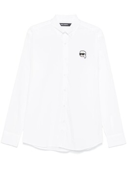 Karl Lagerfeld: Белая футболка  Ikonik Karl