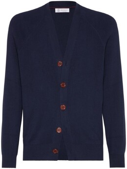 Brunello Cucinelli: Синий кардиган 