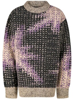 Dries Van Noten: Чёрный свитер 