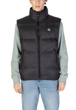 Calvin Klein Jeans: Чёрный жилет 