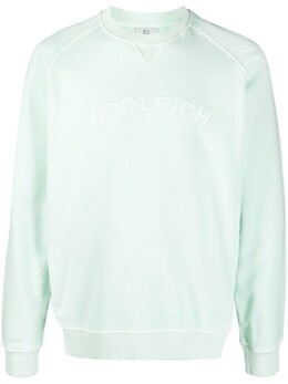 Woolrich: Зелёная толстовка 