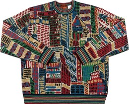 Supreme: Бордовый свитер 
