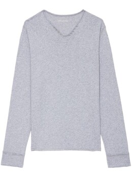 Zadig&Voltaire: Футболка  Monastir с длинным рукавом