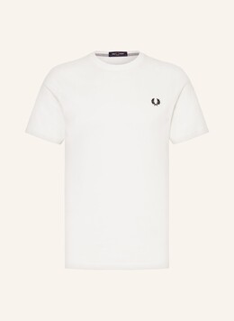 Fred Perry: Белая футболка 