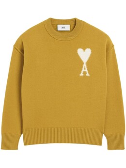 AMI Paris: Жёлтый свитер  Ami de Cœur