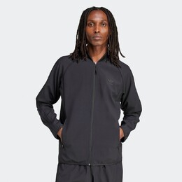Adidas Originals: Чёрная куртка 