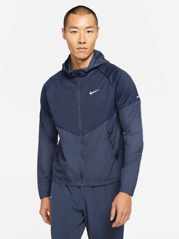 Nike: Синяя куртка 