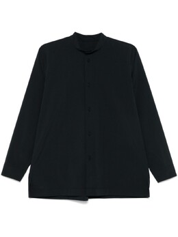 Homme Plissé Issey Miyake: Чёрная рубашка 