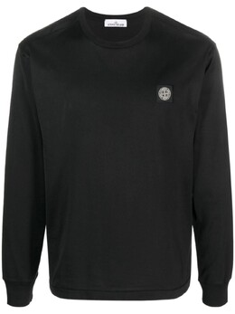 Stone Island: Футболка  Compass с длинным рукавом