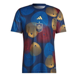 Adidas: Синяя футболка 