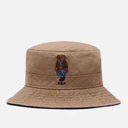 Polo Ralph Lauren: Бежевая панама 