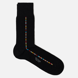 Paul Smith: Чёрные носки  Signature Stripe