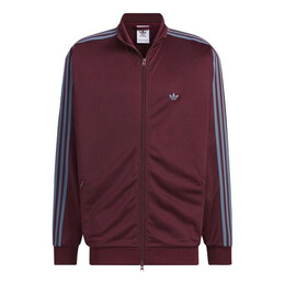 Adidas: Бордовая куртка  Beckenbauer