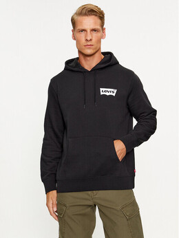 Levi's: Чёрная толстовка  Standard Graphic
