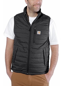 Carhartt: Чёрный жилет 