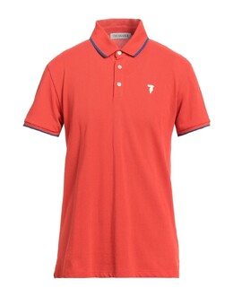Trussardi: Оранжевая рубашка 