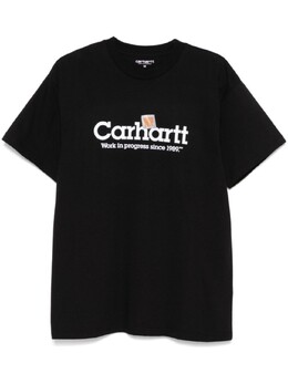 Carhartt WIP: Футболка  Script с надписями