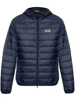EA7 Emporio Armani: Синяя куртка 