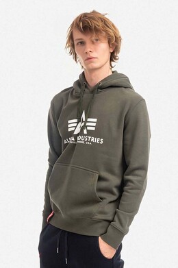 Alpha Industries: Зелёная толстовка 