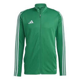 Adidas: Зелёная куртка  Tiro