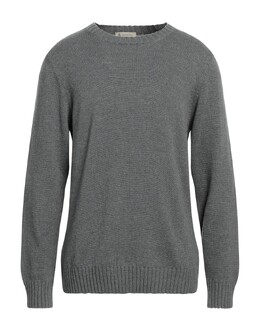 Piacenza Cashmere 1733: Серый свитер 