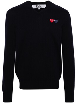 Comme Des Garçons Play: Свитер из шерсти 