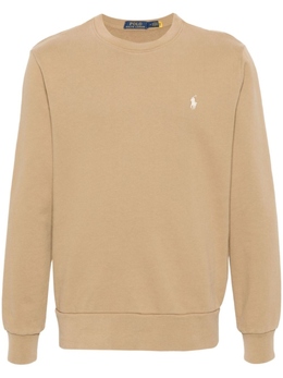 Polo Ralph Lauren: Коричневая толстовка 