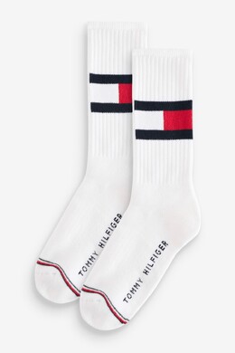 Tommy Hilfiger: Белые носки 