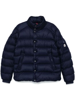 Moncler: Синяя куртка 