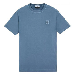 Stone Island: Синяя футболка 