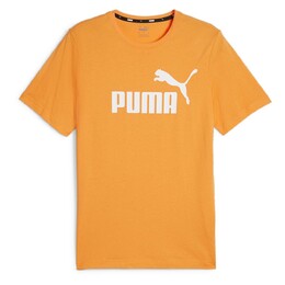 PUMA: Оранжевая футболка  Ess