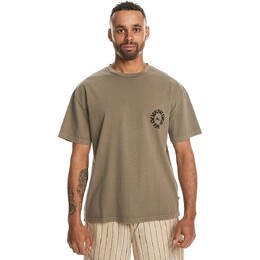 Quiksilver: Коричневая футболка 