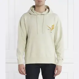 Tommy Hilfiger: Зелёная толстовка 