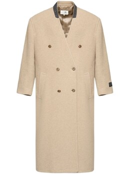 MM6 Maison Margiela: Двубортное пальто 