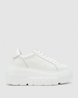 Casadei: Белые кроссовки 
