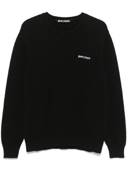 Palm Angels: Чёрный свитер 