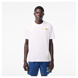 Lacoste: Белая футболка 