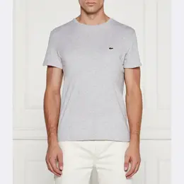 Lacoste: Серая футболка 