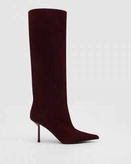 Le Silla: Бордовые сапоги 