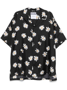 Moschino: Рубашка с принтом 