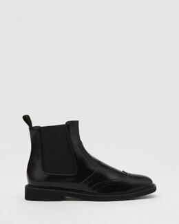 Pollini: Чёрные ботинки 